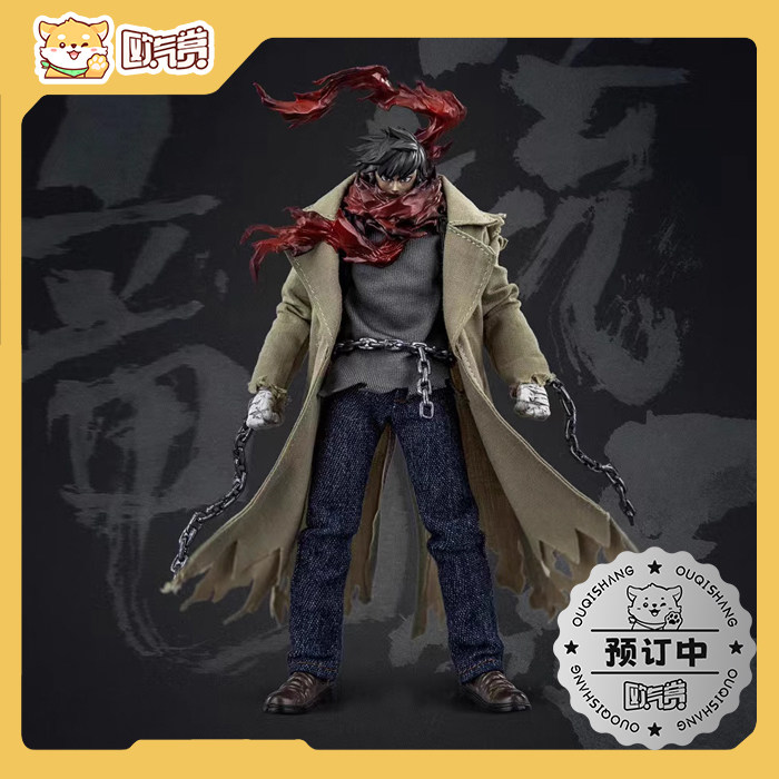 预定 ccstoys 流龙马 figscript 1/12 真盖塔驾驶员布艺可动人偶