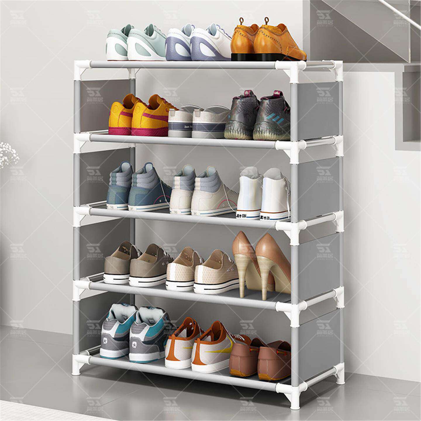 【全网热销10w+】鞋架子简易多层家用门口收纳防尘专用鞋柜出租房
