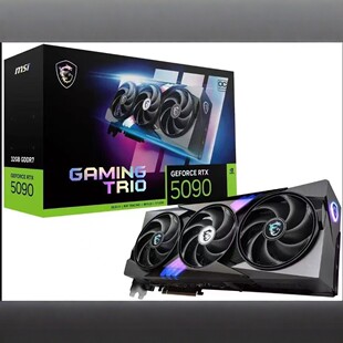 微星魔龙RTX5090 32G GAMING TRIO OC电竞游戏显卡DLSS4光追设计