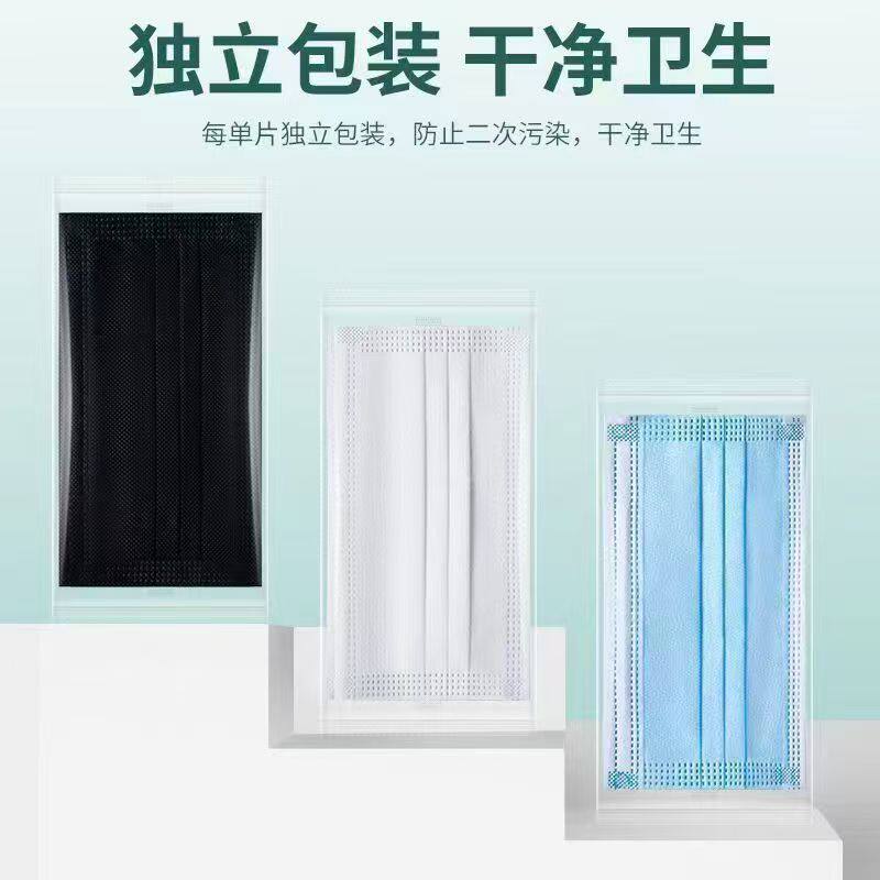 薄款加长大号一次性透气防尘口罩