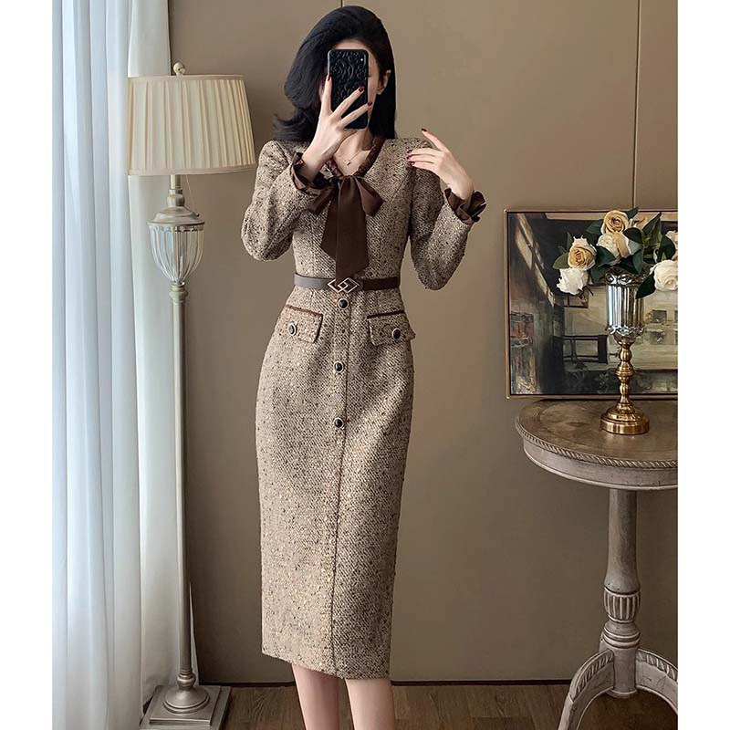 小香风连衣裙女QJ0150,女装/女士精品,连衣裙,淘宝优惠券,粉丝福利购,淘宝优惠卷