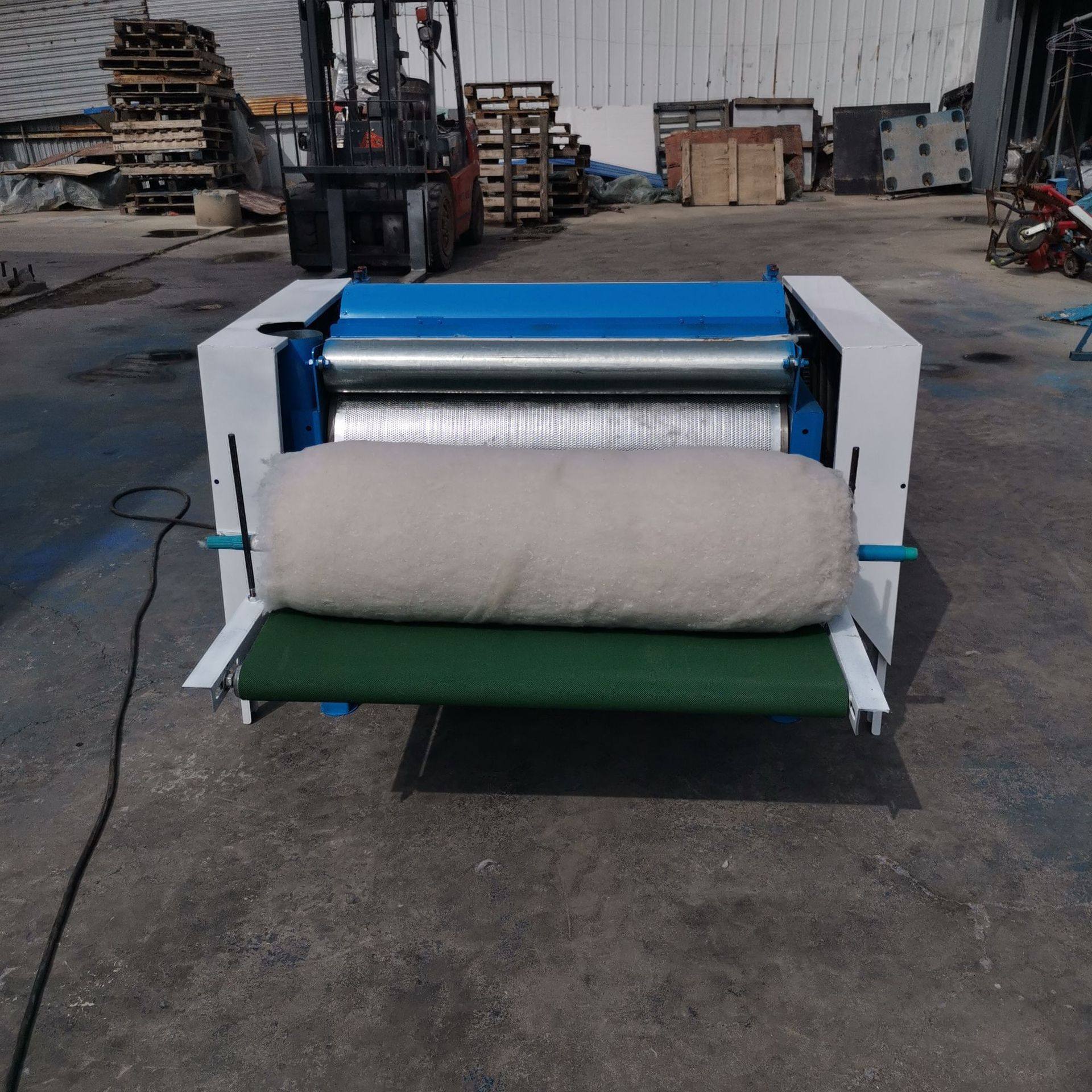 新型弹棉花设备厂家100型弹花机 220V80单辊梳棉机出口采购