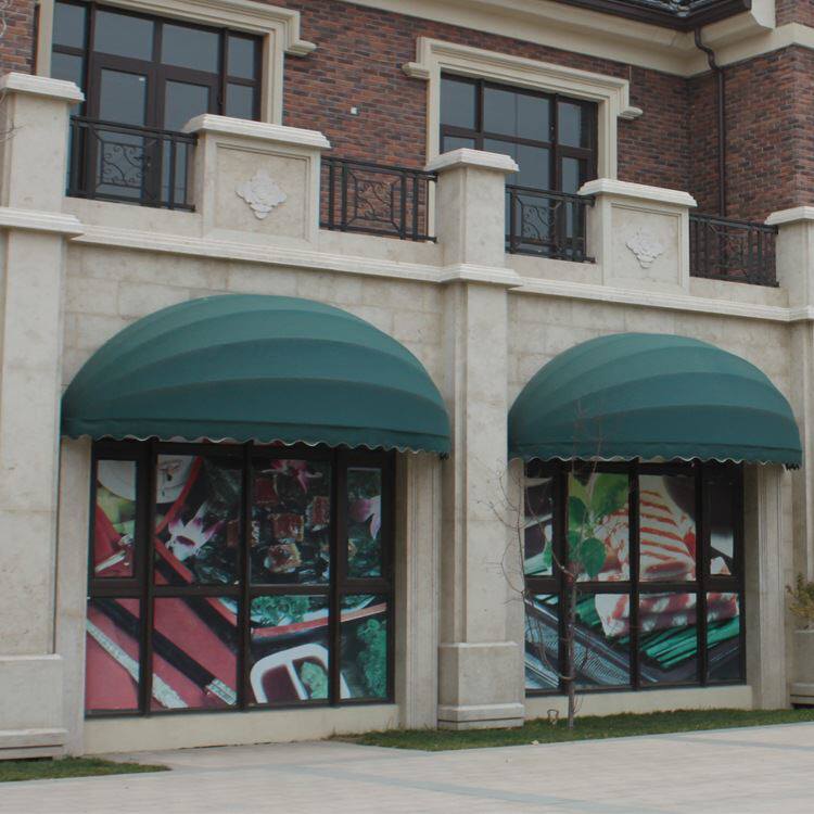 西瓜篷折叠遮阳棚 欧式遮阳蓬 法式雨棚 户外雨搭 北京雨搭厂家