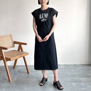 SHEIN正品女士开叉牛仔连衣裙，适合夏季