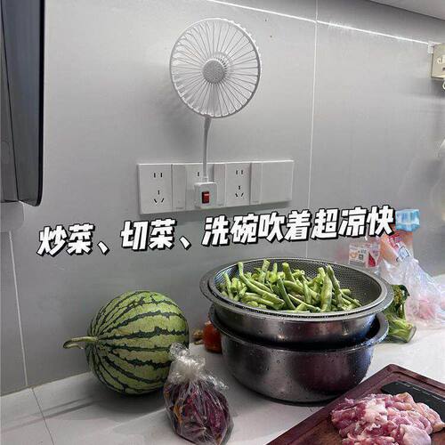 插电小风扇强风厨房卫生间专用