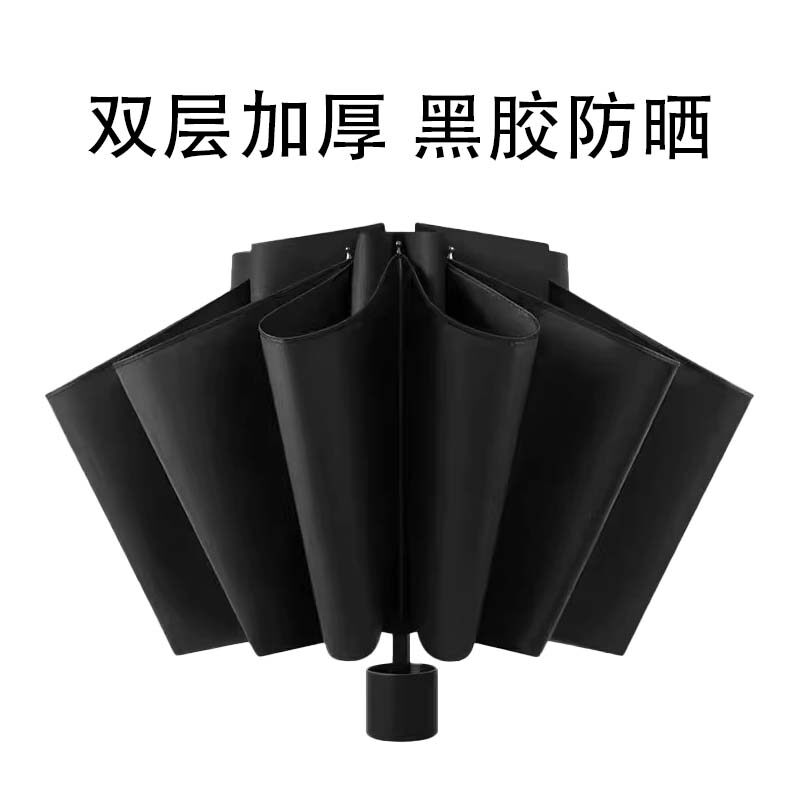 加大100cm雨伞大号折叠结实伞女晴雨两用伞防晒手动伞太阳伞男士