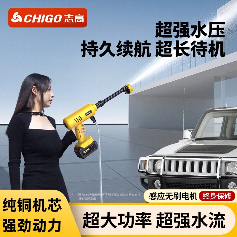 无线洗车机高压水枪车用