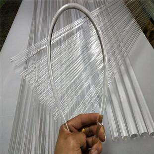 .透明PC棒PC板实心塑料棒黑色聚碳酸酯棒10/8/5/6/4/3/12/15-300