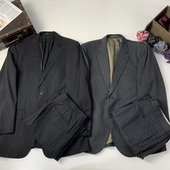 职业格纹绅士复古春夏套装 西服正装 184 套装 vintage古着日制男士