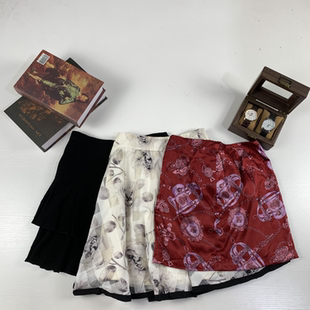 vintage日制古着蛋糕裙古早风可爱甜美少女夏款 116 半身裙超短裙