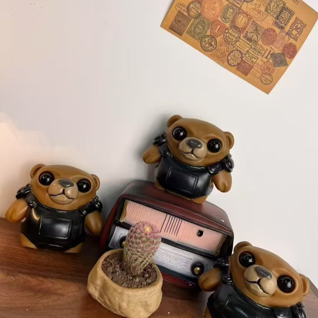 无畏契约官方正品瓦罗兰特战术熊捏捏乐盘盘吐刀乐玩具周边解压