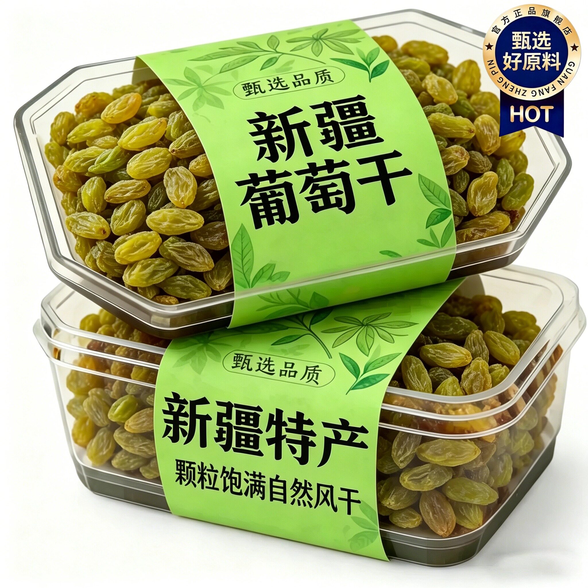 新疆特产葡萄干特级免洗自然风干无糖无添吐鲁番葡萄干官方旗舰店