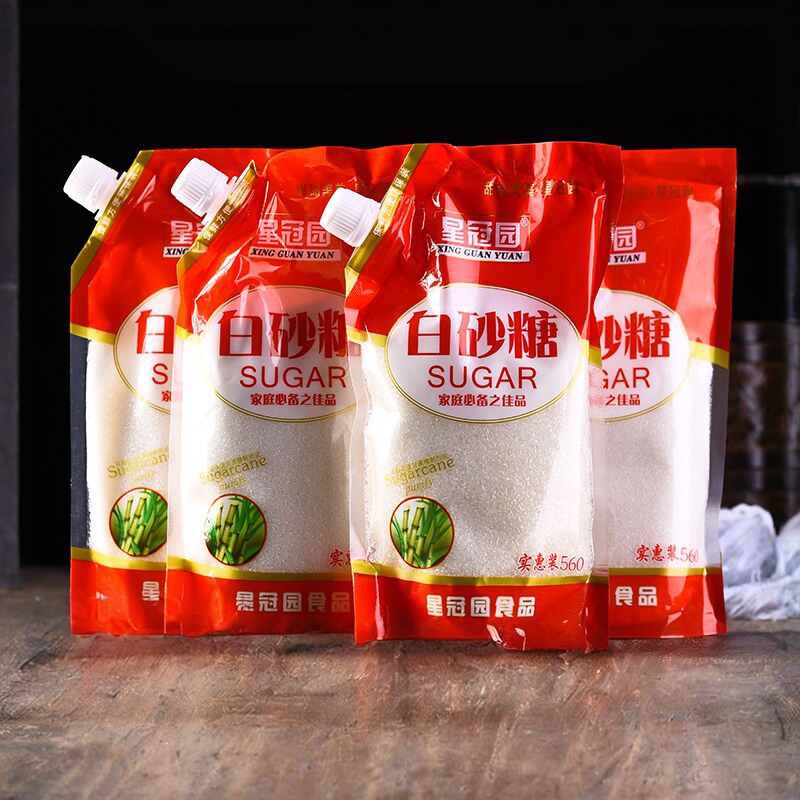 云南优质一级白砂糖袋装家用食用糖白糖烘焙调味烹饪泡水炒菜专用图片