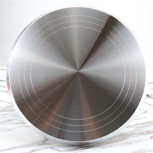 旋转转盘底座多肉盆景制作花艺插花泥塑陶艺手动转台产品展示台架