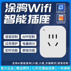 涂鸦WIFI智能插座定时开关手机app远程控制家用断电器语音10A/16A