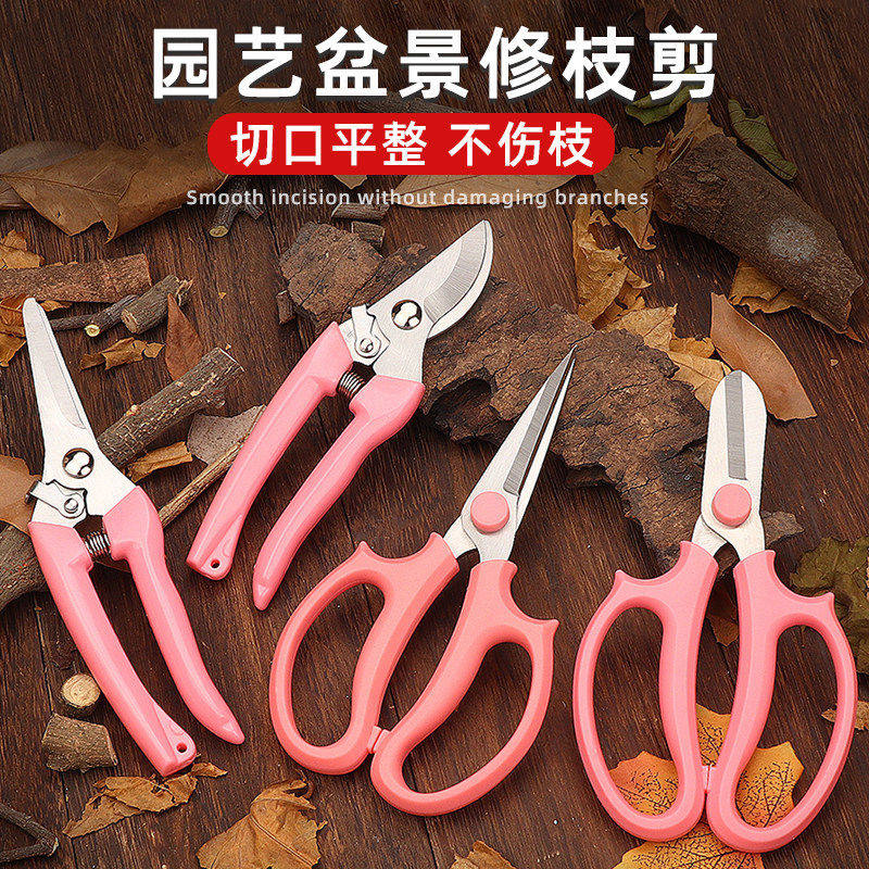 花艺师插花专用剪刀修枝剪园艺修剪树枝花卉花枝盆景鲜花剪子工具