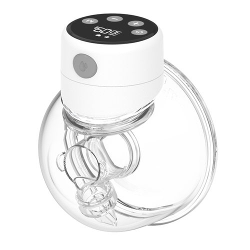 跨境便携式可穿戴电动吸奶器S12A免提低噪音吸乳器