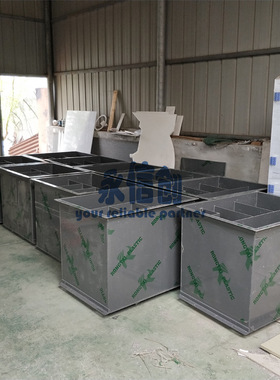 聚丙烯聚氯乙烯焊接水箱水槽PPPVC酸碱槽厂家定制可提供加工图纸