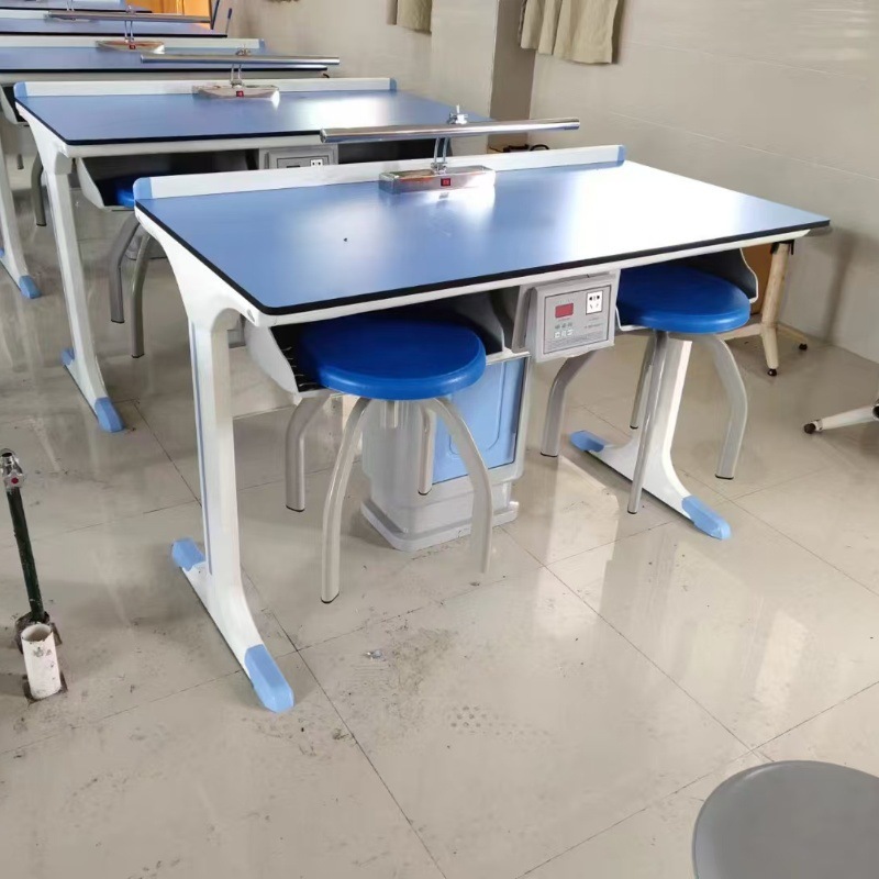 中小学生铝塑新款实验桌物理化学生物科学探究实验室桌准备实验台