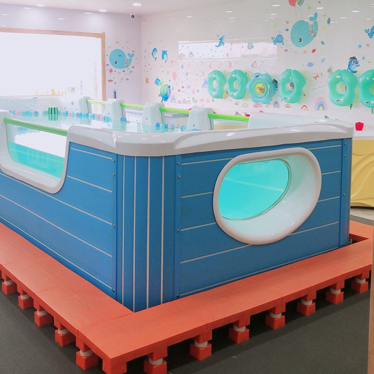 婴儿游泳洗澡用品 水上游乐设施厂家 透明泳池 幼儿游泳池设备