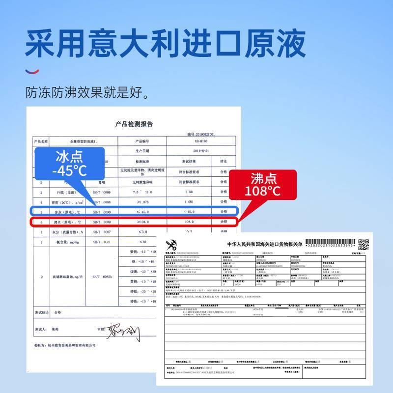 固特威防冻液汽车冷却液发动机冬季红色绿色兼容四季通用官方正品-封面