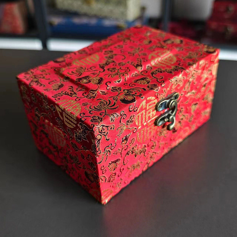 高端陶瓷器花瓶礼盒送礼摆件工艺品包装锦盒定制古董古玩大号空盒