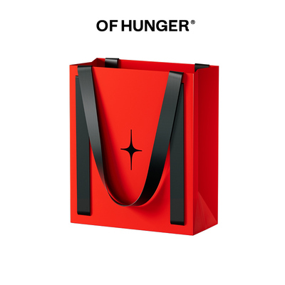 OF HUNGER电子宝石AI配饰耳机新年限定专属礼袋精美包装袋