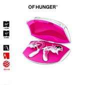 ｜开放式 HUNGER｜限量赛博粉异星款 OWS配饰耳机｜蓝牙耳机