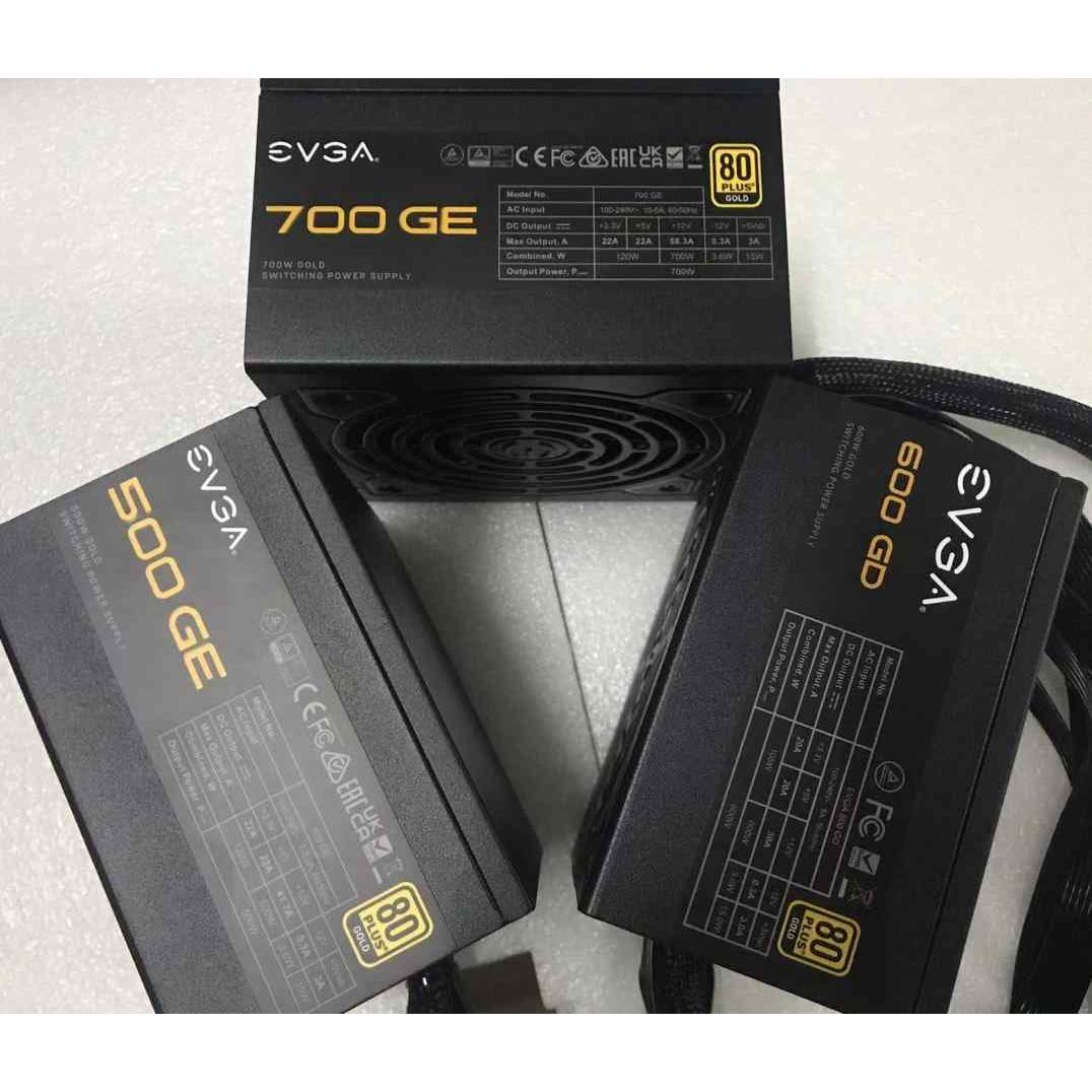 evga金牌500GE 600GD 700GE 800gd 0使用保一年包邮全新600B铜牌