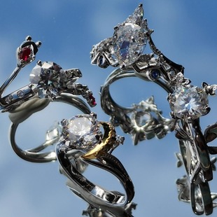 【部分现货】未定事件簿二周年订婚戒指s925银夏彦左然莫弈陆景和