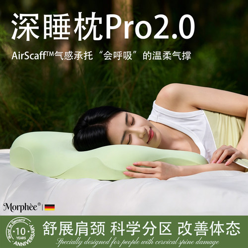 德国Pro2.0记忆棉护颈深睡枕