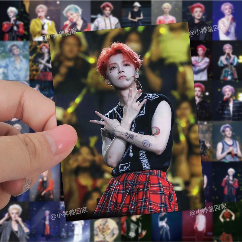 鹿晗手帐贴纸明星周边应援物