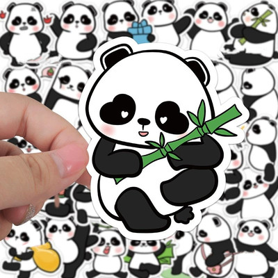 卡通大熊猫贴纸可爱装饰