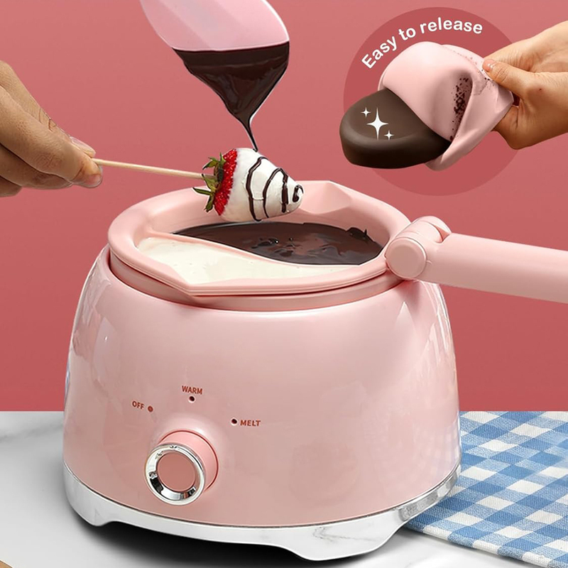 电烤架熔化炉朱古力用具巧克力融化锅加热炉煮奶牛奶巧克力融化器