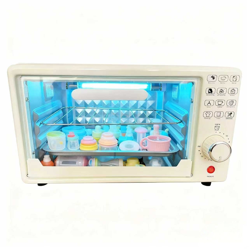 收纳盒针灸双灯管双层美甲消毒盒皮肤管理中心商家机器手机消毒机