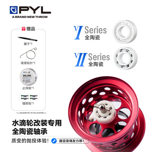 PYL水滴轮陶瓷轴承无油自润滑