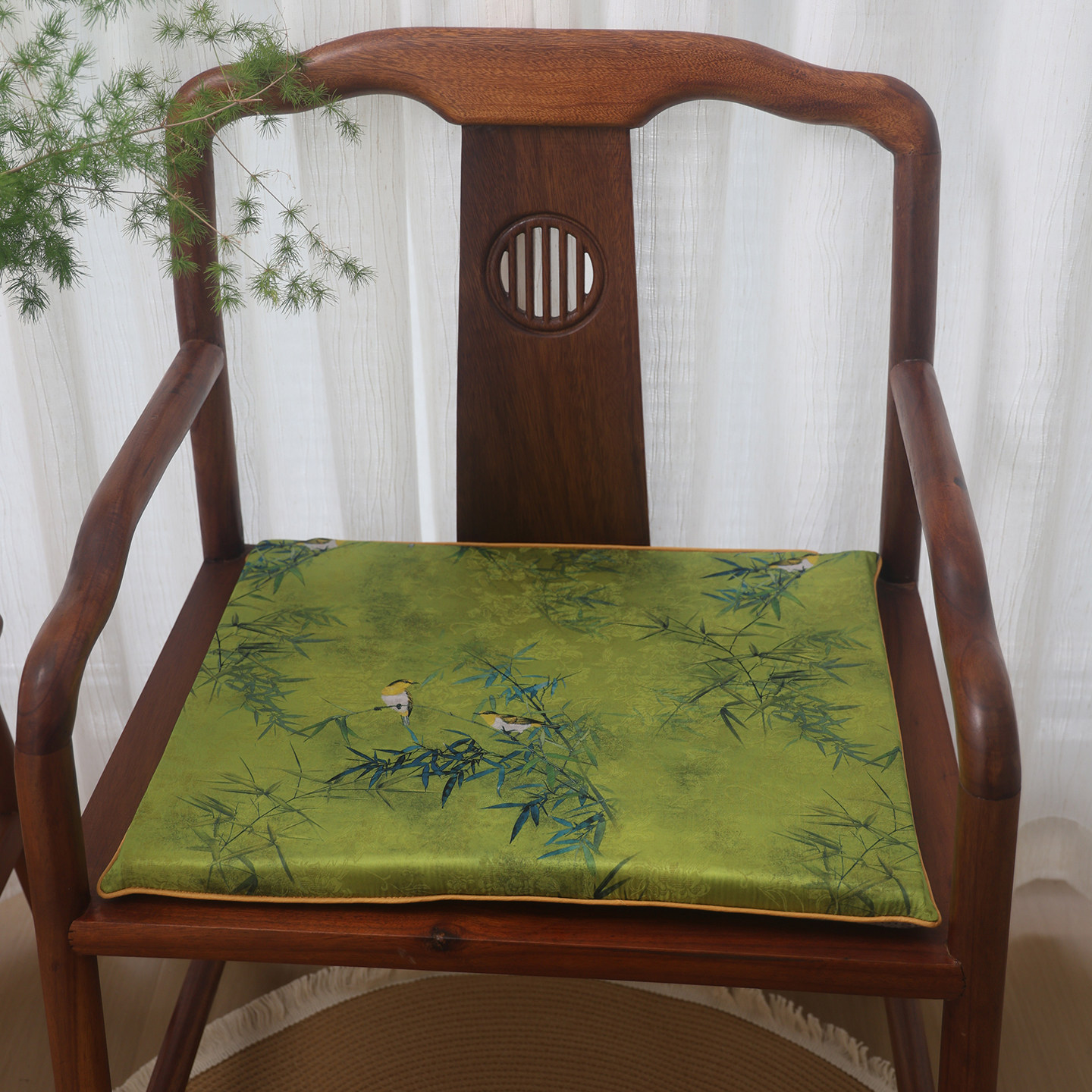 中式红木椅子坐垫实木家具沙发太师圈椅官帽茶餐座椅垫子海绵防滑,居家布艺,椅垫,淘宝优惠券,粉丝福利购,淘宝优惠卷