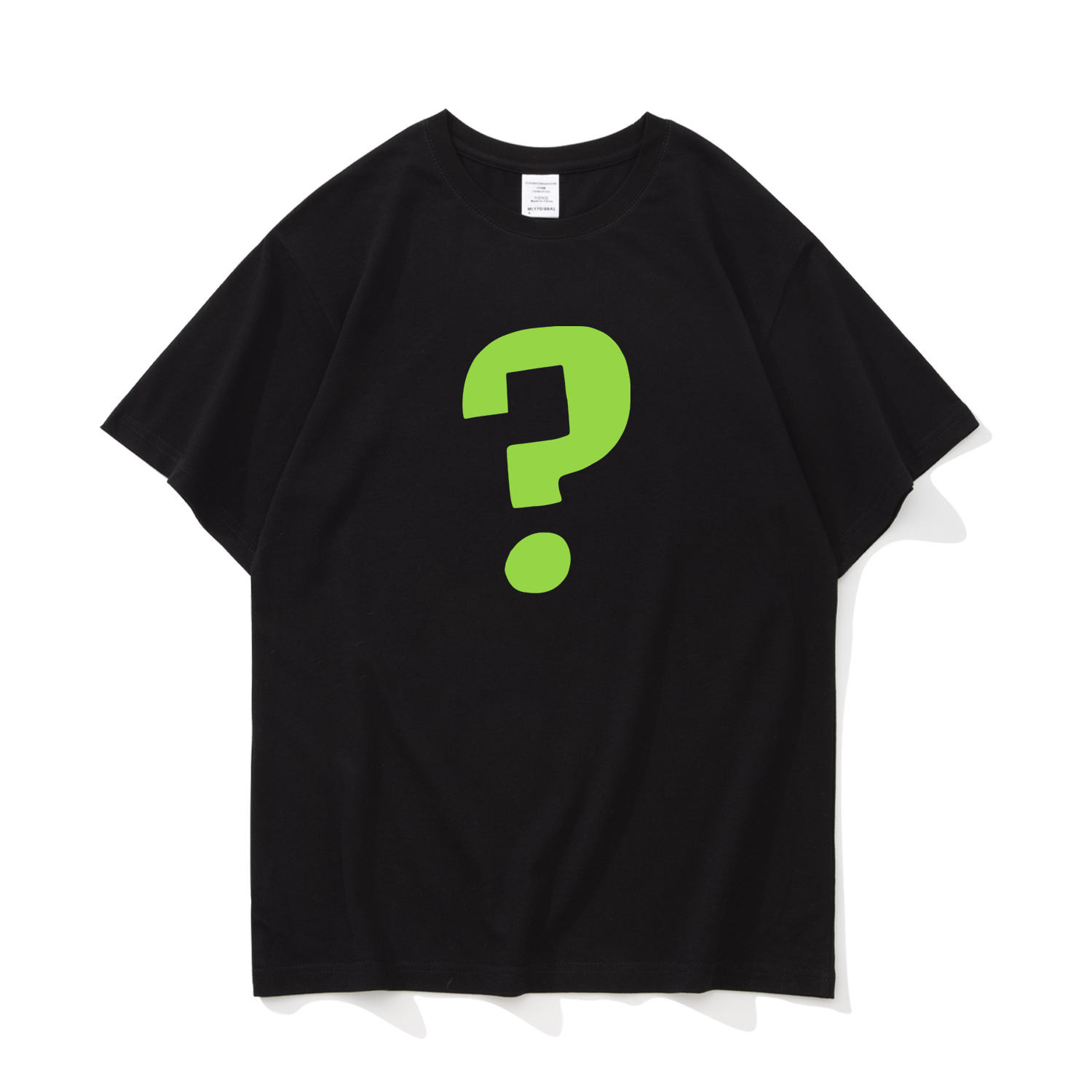 简约宽松潮流男士T恤短袖纯棉ins