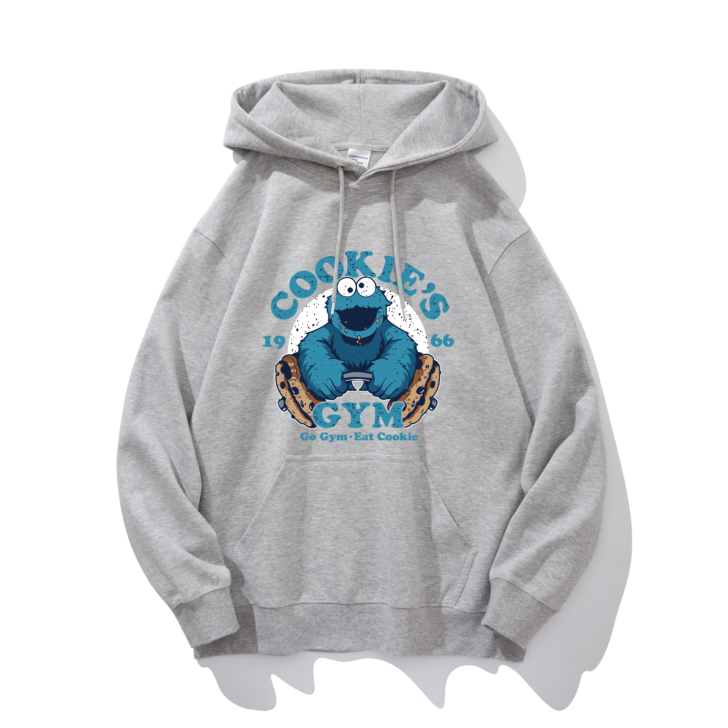 学生连帽卫衣宽松男生加绒上衣服