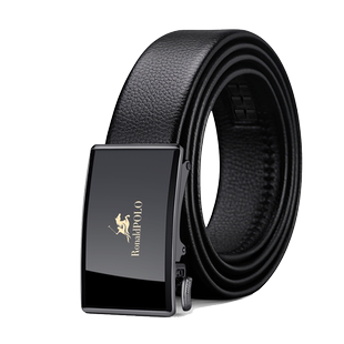 保罗皮带男款真皮自动扣内穿式男士腰带2025新款头层牛皮内扣裤带