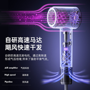 跨境高速无叶吹风机家用护发理发店大功率负离子不伤发blow dryer