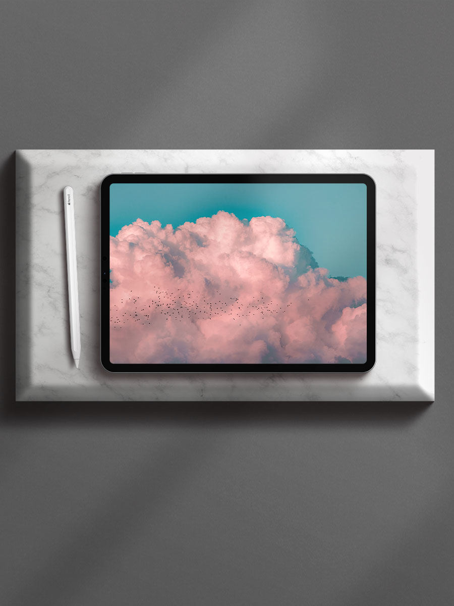 「淡茜」系列 wallpaper station苹果 mac/ipad 桌面壁纸 (3张)