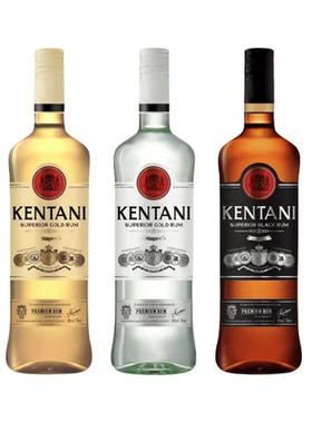 黑金白朗姆酒700ml瓶装提拉米苏蛋糕烘焙莫吉托基酒洋酒40度烈酒