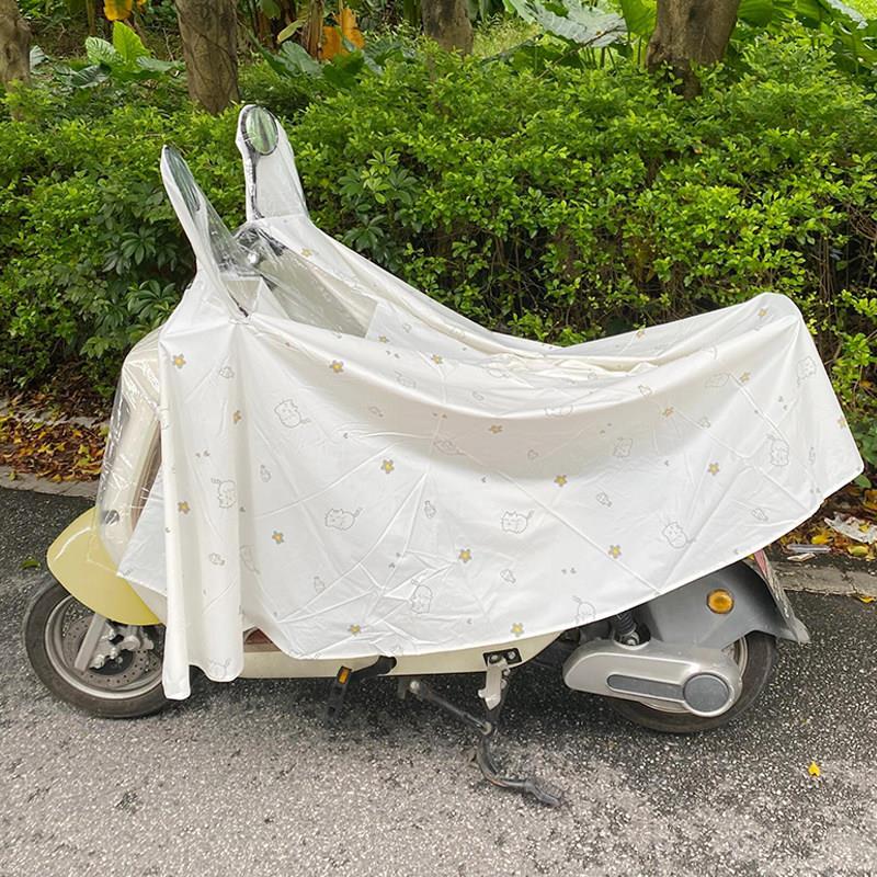 电动车雨衣加大加厚长版全身防暴雨电瓶机车骑行雨披爱玛高颜值