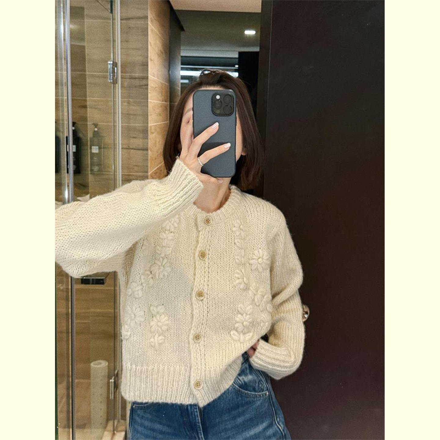 上衣时髦精致轻熟风毛衣