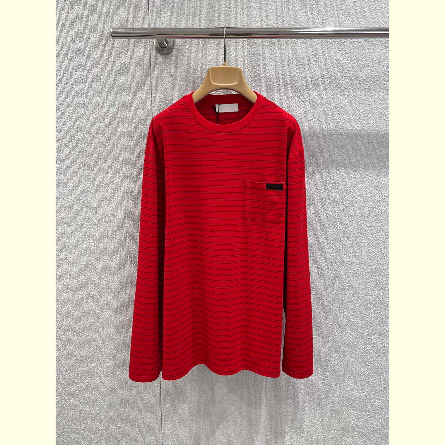 复古撞色条纹长袖T恤女2026春季新款休闲松弛感宽松圆领打底上衣,女装/女士精品,T恤,淘宝优惠券,粉丝福利购,淘宝优惠卷