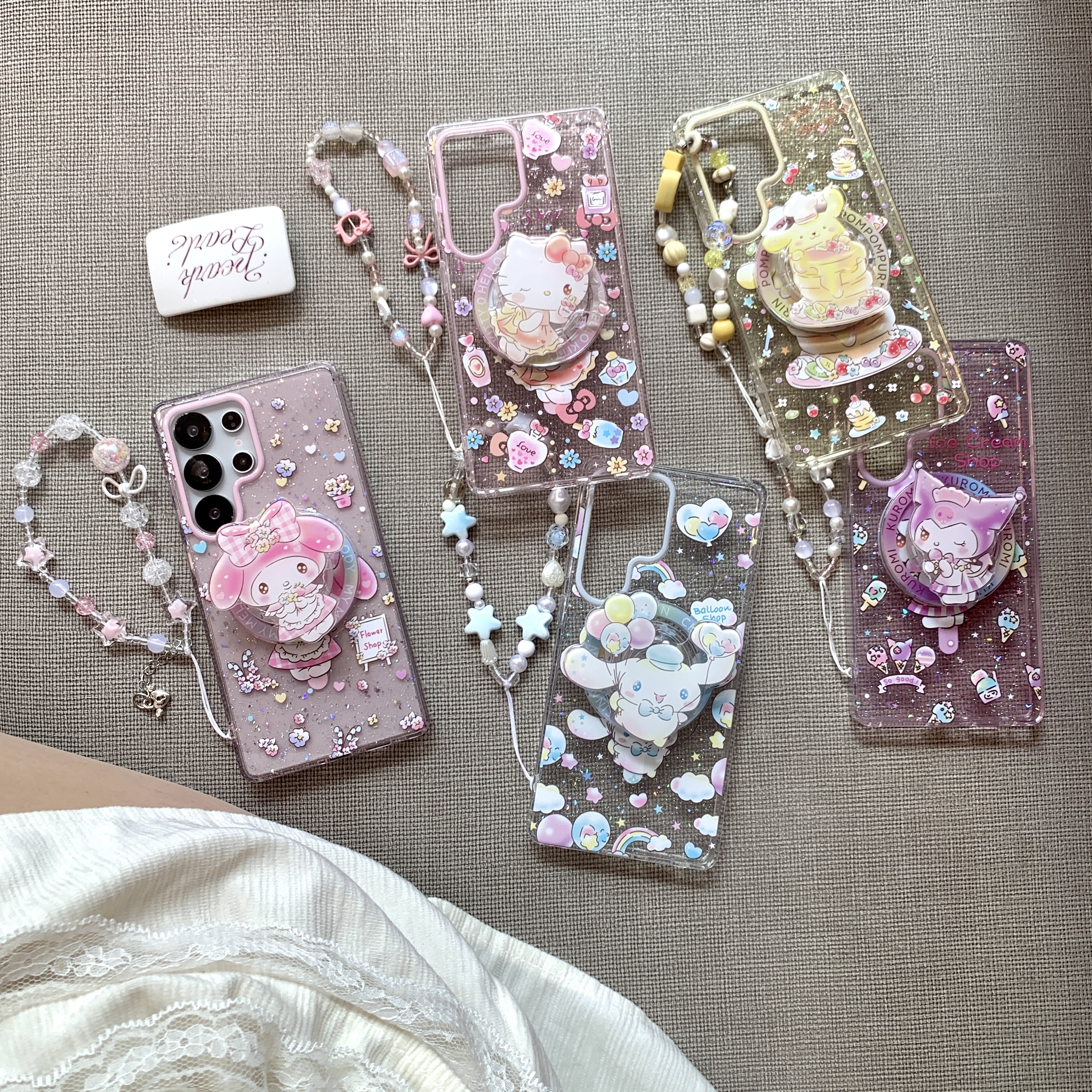 创意磁吸梦幻三丽鸥适用于三星GalaxyS25Ultra手机壳S25EDGE/S24/S24FE少女心S23+/23plus防摔S23Ultra保护套