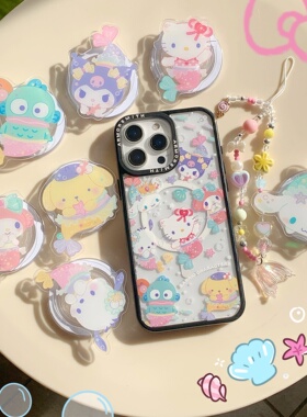 磁吸卡通美人鱼三丽鸥适用三星GalaxyS26Ultra手机壳S25EDGE/S24/S24FE可爱S23+/23plus少女心S23Ultra保护套