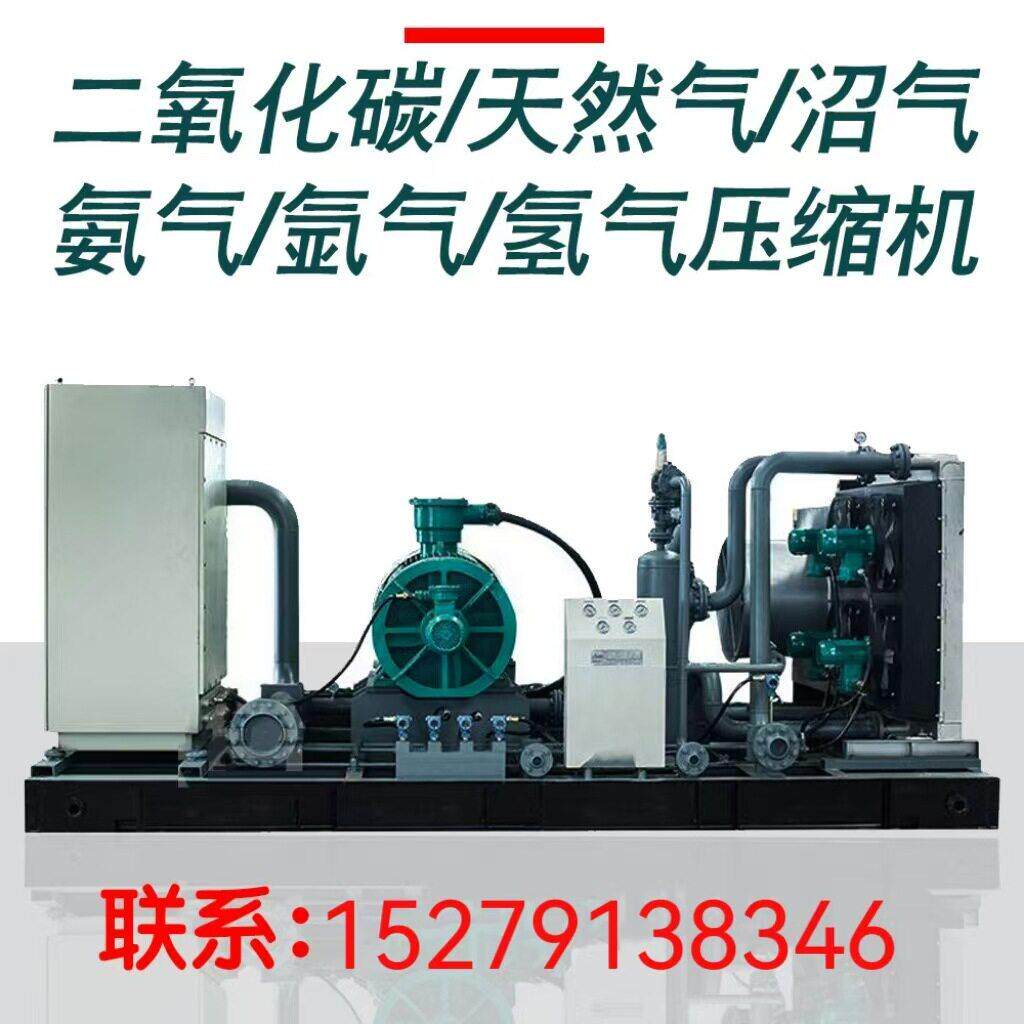 二氧化碳/天然气/沼气/氨气/氩气/氢气压缩机压机中压充泵