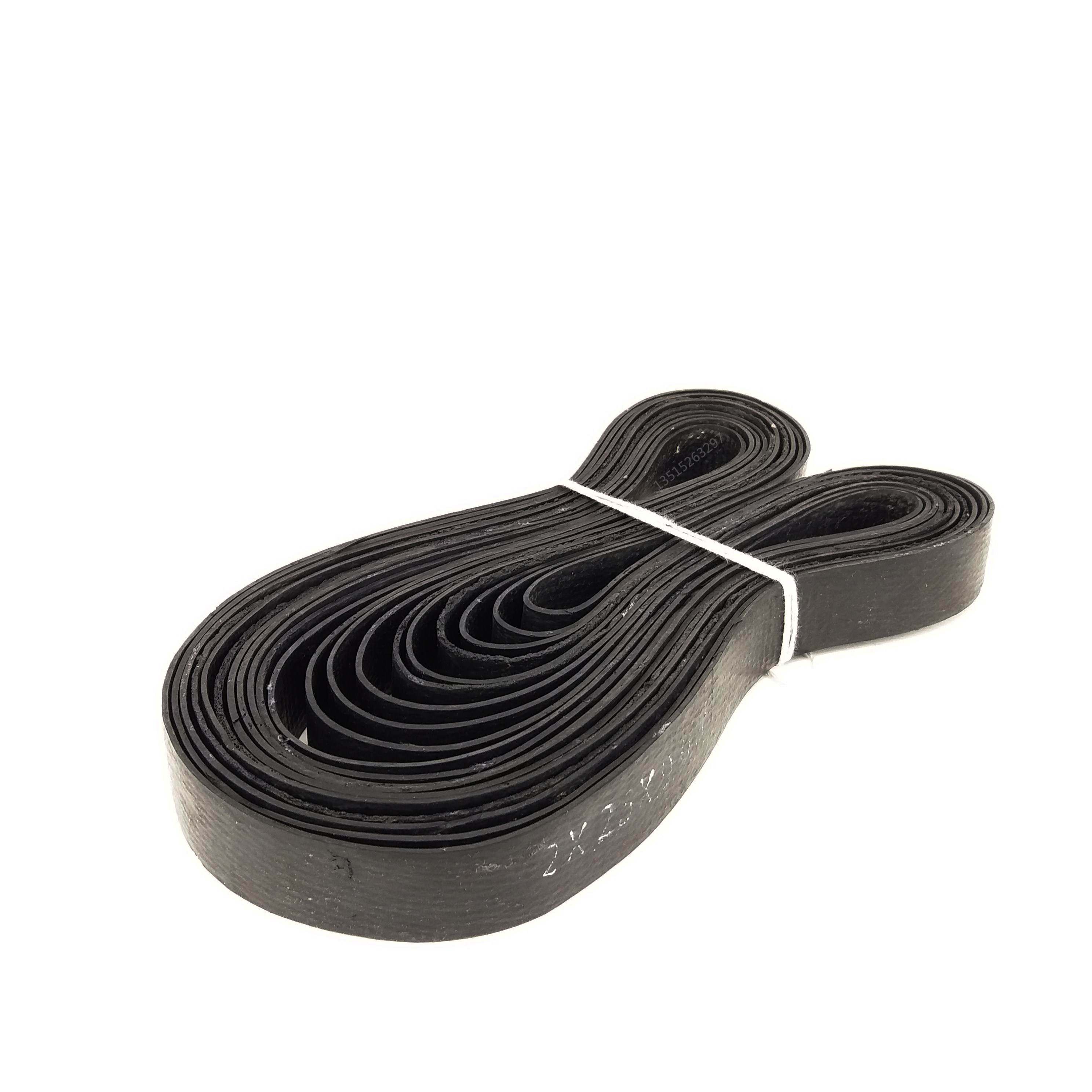 手工编织平皮带 浸胶丝织带 丝蜡带